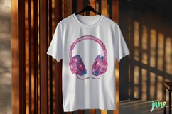 Neon Retro Pink Elements Sublimation Product Image 3