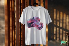Neon Retro Pink Elements Sublimation Product Image 3