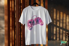 Neon Retro Pink Elements Sublimation Product Image 3