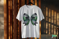 Rhinestone Bow Tie NYJ Football Team Clipart Product Image 3