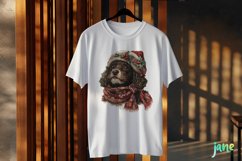 Barbet Dog Old Vintage Christmas Sublimation Product Image 3