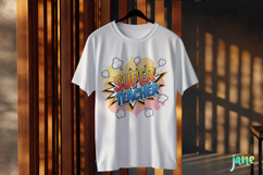 Pop-art Teacher Sublimation Clipart Product Image 3