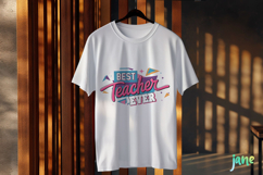 Pop-art Teacher Sublimation Clipart Product Image 3