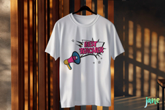 Pop-art Teacher Sublimation Clipart Product Image 3
