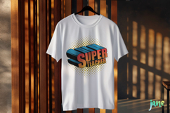 Pop-art Teacher Sublimation Clipart Product Image 3