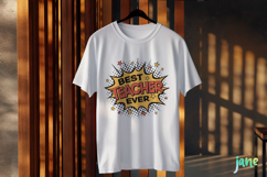 Pop-art Teacher Sublimation Clipart Product Image 3