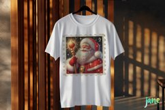 Postage Stamp Santa Claus Clipart Product Image 3