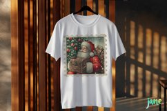Postage Stamp Santa Claus Clipart Product Image 3