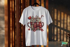Red Valentine Clipart Sublimation Product Image 3