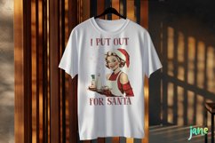Retro Christmas Girls Sublimation Product Image 3