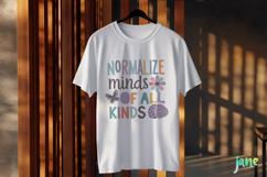 Normalize Minds Of All Kinds Sublimation Clipart Product Image 3
