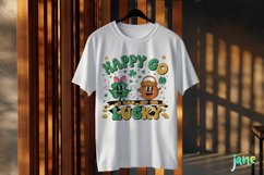 Happy Go Lucky Retro St Patrick’s Day Sublimation Product Image 3