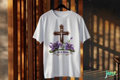 Risen Easter Clipart Sublimation Product Image 3