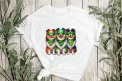 Patrick's Day Colorful Trio Shetland Sheepdog Product Image 3