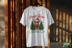 Merry Christmas Small Town Christmas Club Clipart Product Image 2