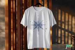 Snowflakes Christmas Sublimation Bundle Product Image 3