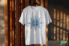Snowflakes Christmas Sublimation Bundle Product Image 3