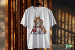 Snowman Joyfully Christmas Sublimation Product Image 3