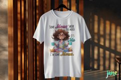 Some Moms Swear Too Much Funny Woman Quote Product Image 3