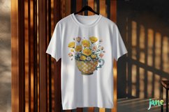 Spring Flower Garden Sublimation Clipart Product Image 3
