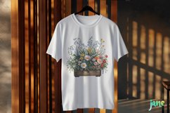 Spring Flower Garden Sublimation Clipart Product Image 3