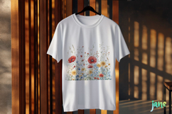 Spring Wildflower Clipart PNG Product Image 3