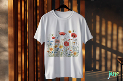 Spring Wildflower Clipart PNG Product Image 3