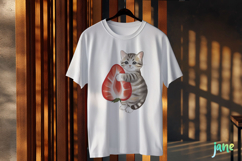 Strawberry Cat Clipart Sublimation Product Image 3