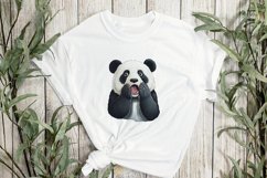 Surpirse Panda Sublimation Clipart Product Image 3
