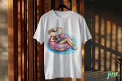 Travel Girl Clipart Sublimation Clipart Product Image 3