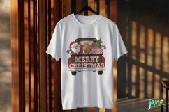 Truck Merry Christmas Sublimation Product Image 2