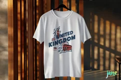 Retro Travel Design Iconic Country United Kingdom Product Image 3