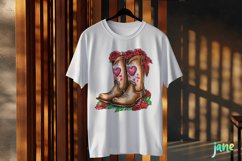 Valentine&#039;s Day Valentine Boots Sublimation Product Image 2