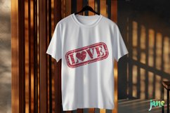 Valentine Post Stamps Sublimation Product Image 3