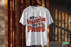 My Valentine Has Paws PNG Clipart Product Image 3