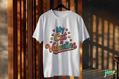 My Cat Is My Valentine PNG Clipart Product Image 3