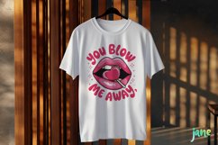 You Blow Me Away Clipart PNG Product Image 3