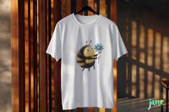 Vintage Bee Expressions PNG Clipart Product Image 3