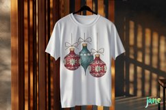 Vintage Christmas Clipart PNG Product Image 3