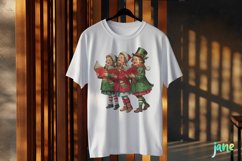 Vintage Christmas Clipart PNG Product Image 3