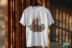 Vintage Christmas Clipart PNG Product Image 3