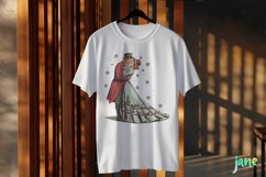 Vintage Christmas Clipart PNG Product Image 3