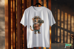 Tiger Watercolor Cute Animals Photographer Product Image 3