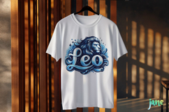 Leo Zodiac Bundle Clipart Sublimation Product Image 3