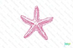 Coquette Coastal Starfish Clipart Product Image 1