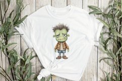 Boho Childish Halloween Monster Sublimation Clipart Product Image 2