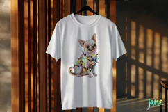 Little Christmas Chihuahua Dog Clipart Product Image 3