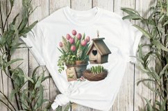 Spring Sublimation Clipart Product Image 3