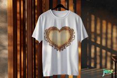 Vintage Valentine Label Sublimation Clipart Product Image 3