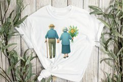 Old Couple Valentine’s Day Sublimation Product Image 3